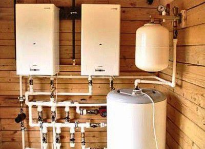 Sistemas de bricolaje y precios para calefacción de gas de casas privadas y de campo.