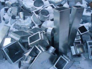 Galvanized ventilation elements