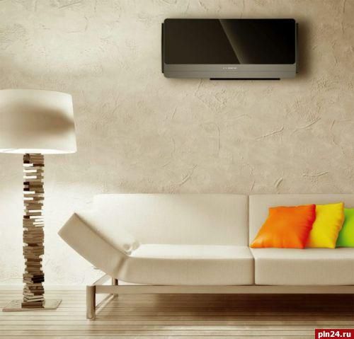 Použití klimatizací v interiéru a design, fotografie