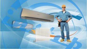 Maintenance of industrial air conditioners: installation, assembly and repair