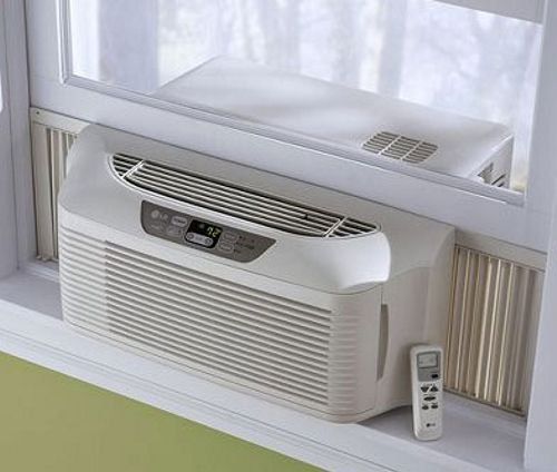 Varianter av fönster luftkonditioneringsapparater: hushåll, mobil, gör det själv