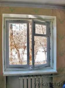 Einfache alte Fenster