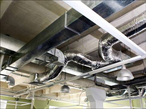 Pozinkované ventilační potrubí