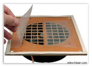 le clapet anti-retour fait maison le plus simple pour la ventilation