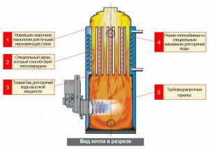 Schema caldaia a gasolio