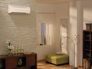 hushålls väggmonterad luftkonditionering