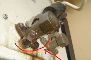 refrigerant leakage symptom