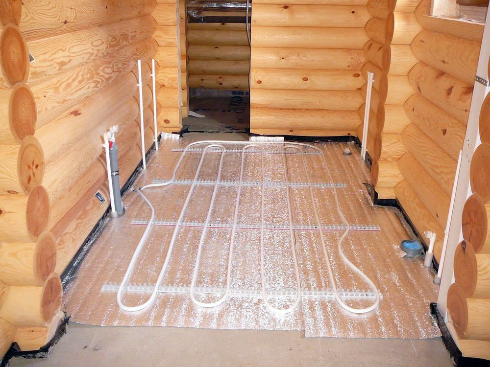 Víz padlófűtés, a faház klasszikus fűtési rendszerének alternatívájaként
