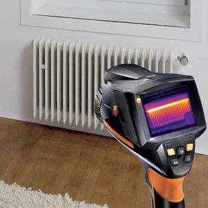 Cámara termográfica: un dispositivo para monitorear el funcionamiento de la calefacción.