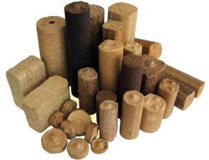 Types de briquettes combustibles