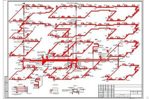 Schema di riscaldamento per un condominio