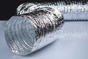 conduit flexible en papier d'aluminium