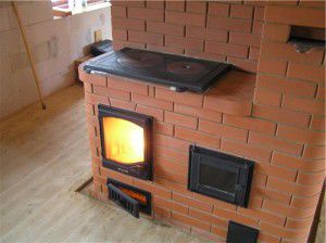 Fogão de tijolos para aquecimento de ar