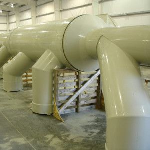 polypropylene pipes can be very large