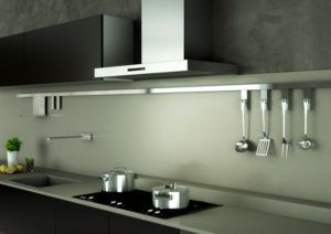 Cooker hood sa interior