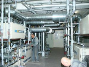 Installation of air ventilation systems