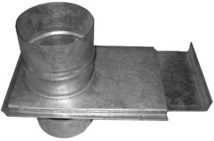 chimney gate valve