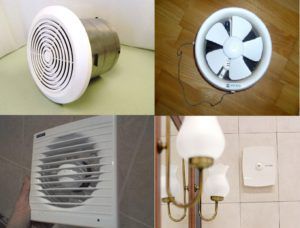 Kućanski ventilatori ispušnih plinova