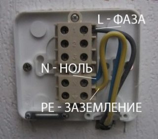 Electrical connection using a terminal box